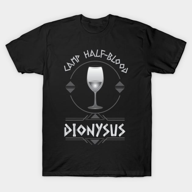 Camp Half Blood, Child of Dionysus – Percy Jackson inspired design T-Shirt by NxtArt